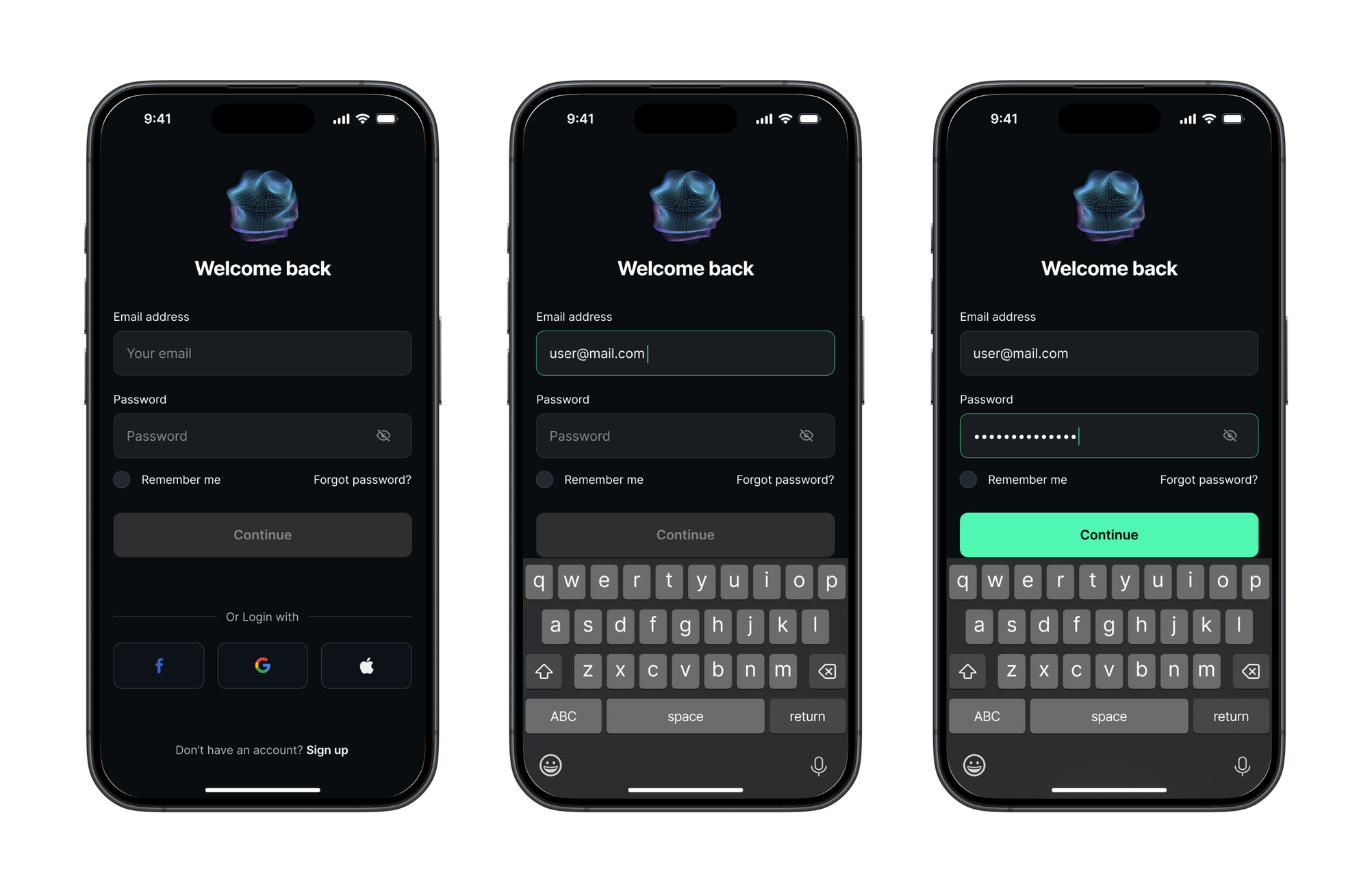 Login with email Login with email